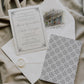 GREY WROUGHT IRON BALCONY ENVELOPE LINER