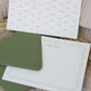 PINK BOW NOTECARD