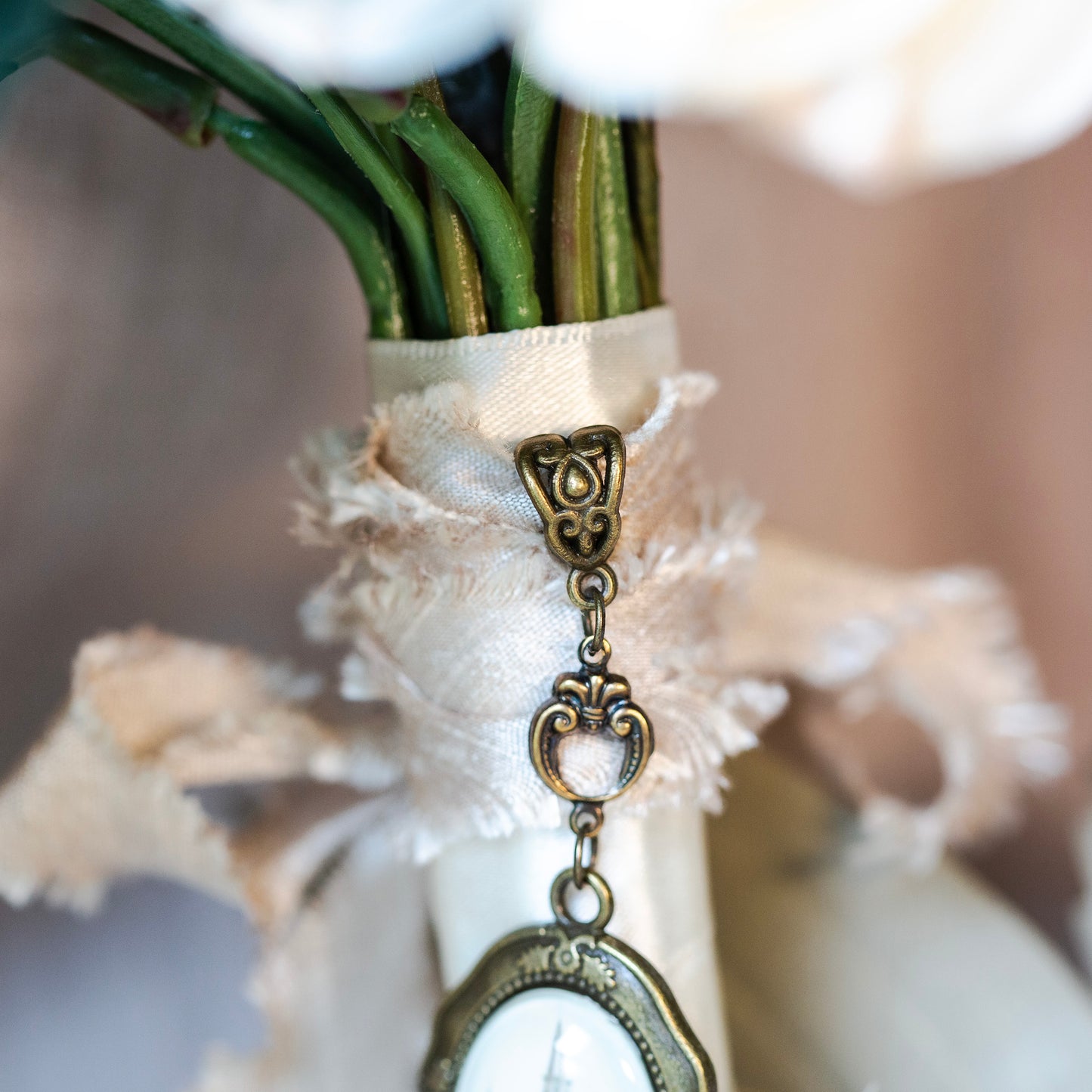 SAINT LOUIS CATHEDRAL WEDDING BOUQUET PENDANT